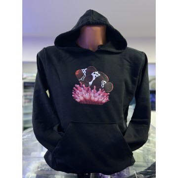 RSF - Kapşonlu Sweatshirt Unisex (Clownfish Baskılı)