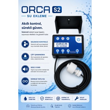 Twins - ORCA S2 Çift Şamandıralı Su Tamamlama Ünitesi Selenoidli